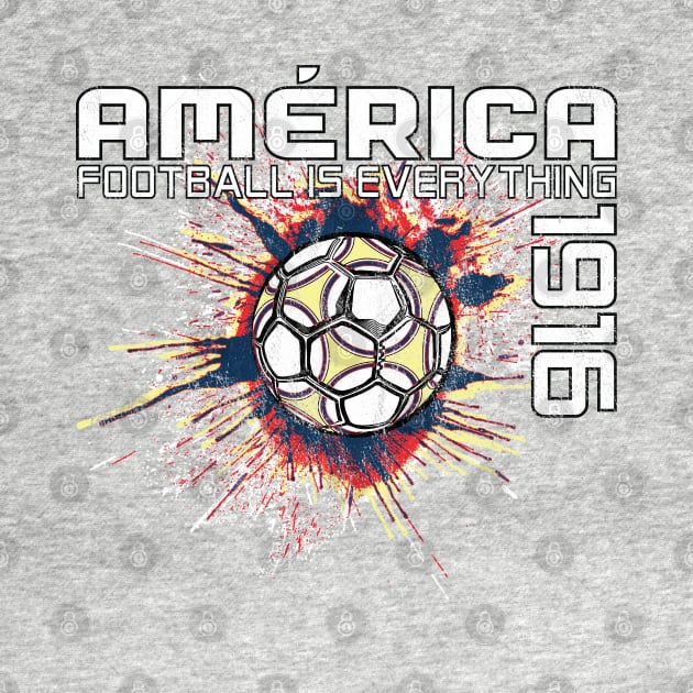 Football Is Everything - Club América Splatter Strike by FOOTBALL IS EVERYTHING